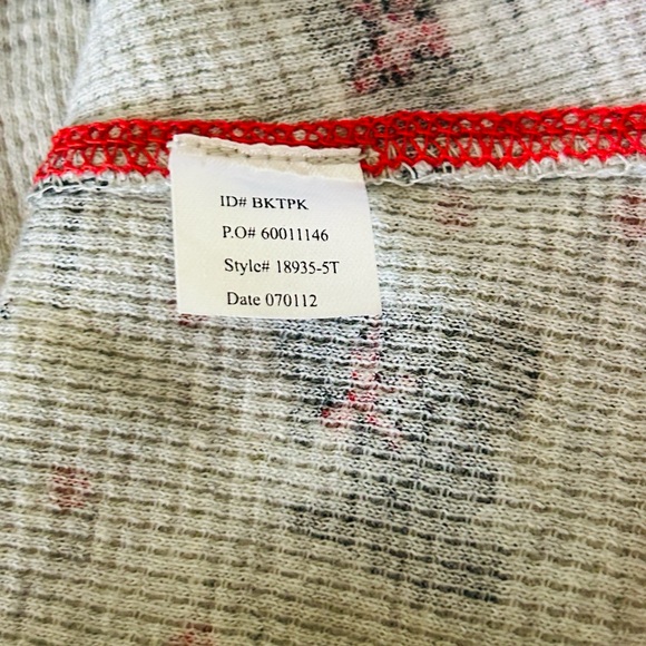 🐕‍🦺Scottie Dog Thermal Y2K Long Sleeve Shirt Small NWOT - Picture 7 of 7